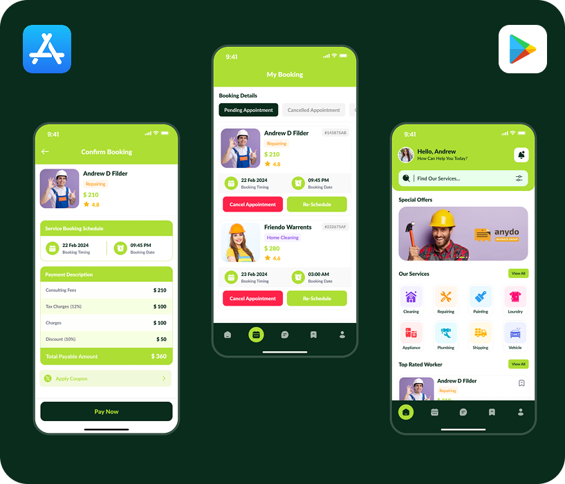 White-Label Home Service App