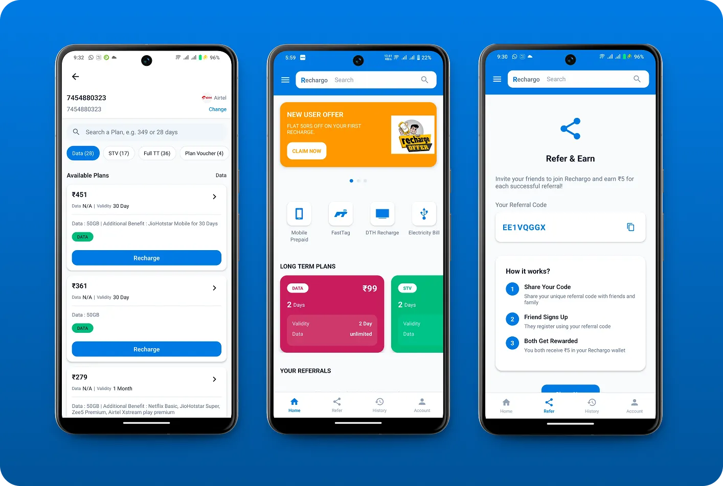 Rechargo – Fast, Simple, Everyday Recharges