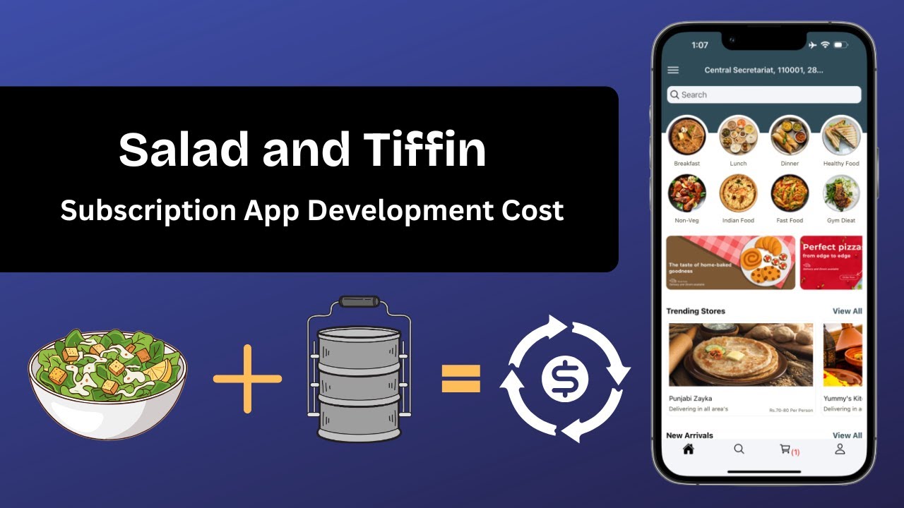 Salad & Tiffin Subscription App Development